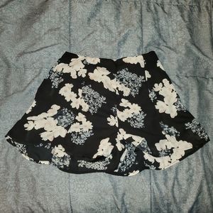 Black Floral Wet Seal Shorts